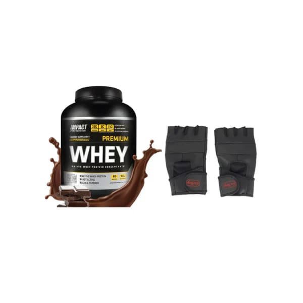 Whey Protein 1.8 Kg - 60 Doses & Gants De Musculation Whey Protein 1.8 Kg - 60 Doses & Gants De Musculation